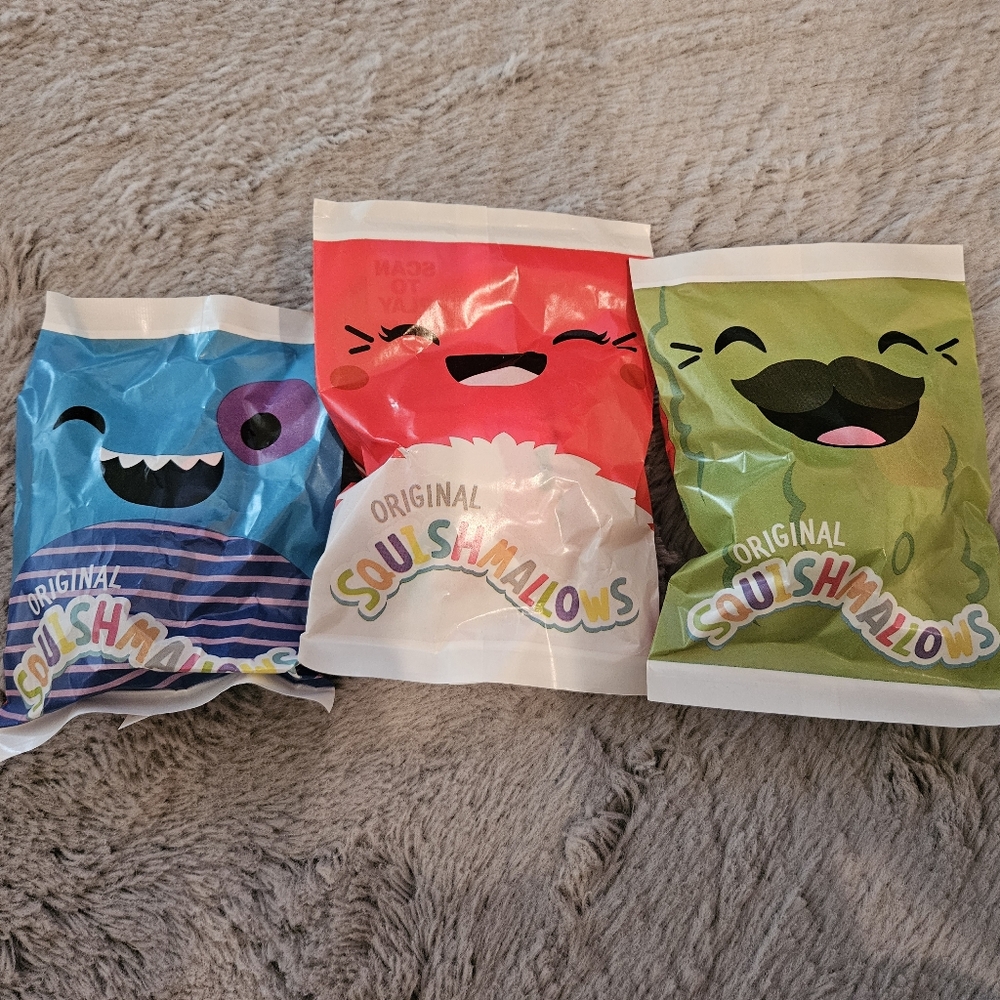 Set Of 3 Mcdonalds Squishmallows